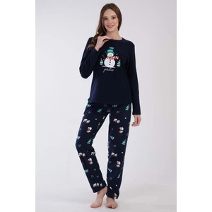 Kadın Polar Uzun Kol Pijama Takım
