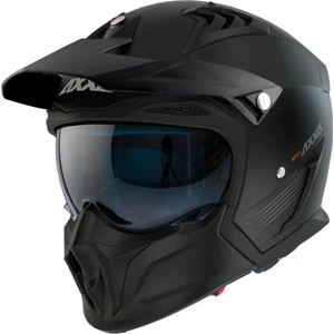 Motorüzgar'dan Axxis Hunter Sv Solıd A1 Matt Black Çift Vizörlü Çene Çıkabilen Model
