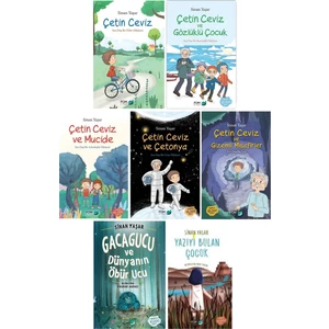 Çetin Ceviz Serisi - Gacagucu - Yazıyı Bulan Çocuk - 7 Kitap Set - Sinan Yaşar