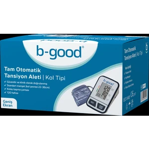 B-Good Tam Otomatik Hafızalı Tansiyon Aleti