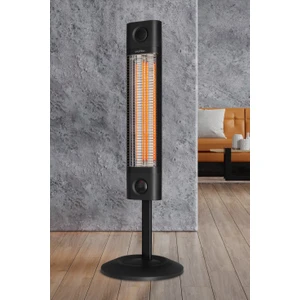 CH1800RE-NOIR Karbon Infrared Uzaktan Kumandalı Isıtıcı - Elektirikli Soba