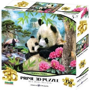 Prime 3D - Panda Günaydın 150 Parça Puzzle 10953