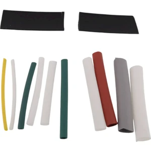 Isı ile Daralan Makaron Karışık Renkli 4 cm 12 Adet