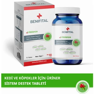 U-Balance Tablet Kedi ve Köpekler Için Üriner Sistem Destekleyici Tablet