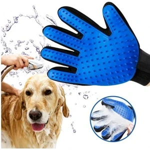 Temiz Pazar Evcil Hayvan Tüy Toplama Eldiveni Mavi