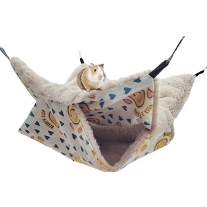 1 Adet Hamster Hamak-Ayçiçeği-Büyük Boy 34*34 (Yurt Dışından)