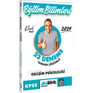 Hocawebde Yayınları 2024 KPSS Eğitim Bilimleri Gelişim Psikolojisi Tamamı Çözümlü 23 Deneme