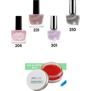 Oje 206-231-301-310+Joy Line Kaş Şekillendirici Ve Sabitleyici Wax 50 ml