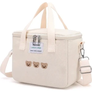 Cicibears Çok Fonksiyonlu Su Geçirmez Ayıcık Desenli Anne Bebek Çantası - Bej (Yurt Dışından)