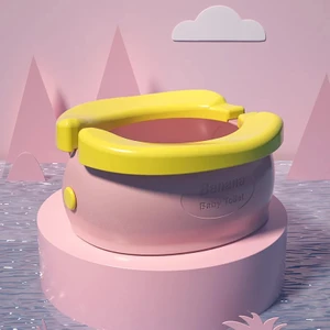 Cicibears Katlanır Seyahat Bebek Tuvalet Potu Lazımlık - Pembe (Yurt Dışından)