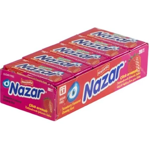 Nazar 5 Li Sakız Çilek Aromalı  x 20 Adet