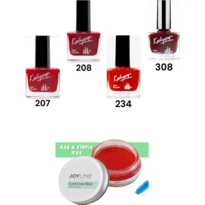 Oje 207-208-234-308+JOY Line Kaş Şekillendirici ve Sabitleyici Wax 50ML