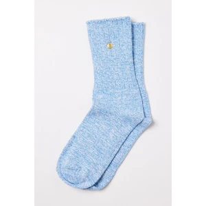 Katia & Bony Zımbalı Mavi Melanj Soket Çorap