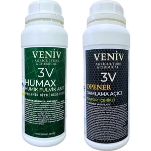3V Opener Damlama Açıcı 1 Lt Fosfor Içerikli + Veniv 3V Humax Hümik Asit Bitkisel Menşeili 1 Lt