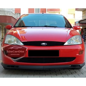 Ford Focus 1 Hb&sedan 1998-2004 Uyumlu Üniversal Laguna Lip Esnek Ön Lip 2 Parça Tampon Altı Dil Karlık Ön Ek