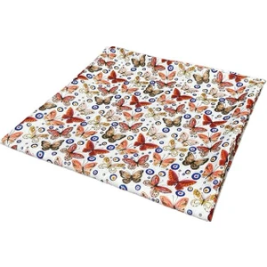 Raşel Sentetik Sofrabezi Dört Tarafı Dikişli 150X150
