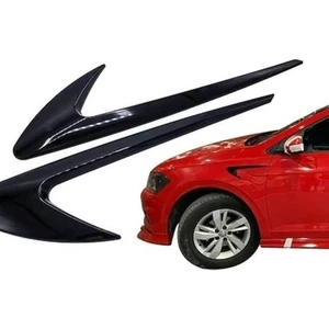 Tiger Marketing Piano Black Tampon Çamurluk Venti Çamurluk Izgara Body Kit Parlak Siyah
