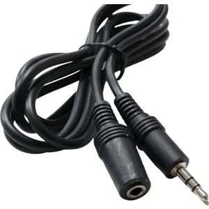 Aux Stereo Ses Aktarım Uzatma Kablosu 3.5mm Jak Erkek Dişi 1.5 Metre