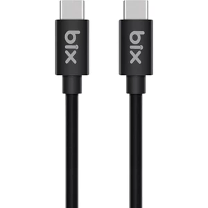 BX-UC02C 60W Type-C To Type-C Hızlı Şarj ve Data Kablosu 1 Metre Siyah