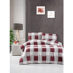 Menderes Home Cotton Collection Flanel Tek Kişilik Nevresim Takımı Red