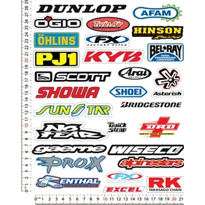 Motorsiklet Kask Leptop Telefon Arkası Sticker Çıkartma