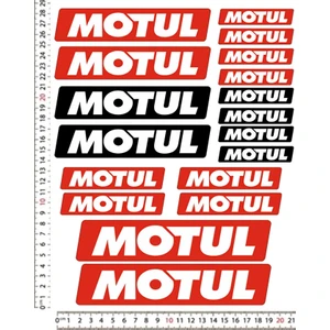 Motul Motorsiklet Kask Sticker Çıkartma Seti