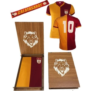 Metin Oktay Forması Atkı + Ahşap Kutu Hediyeli
