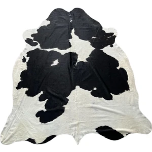 LN Leather  Renkli Dana Postu Halı - Naturel Halı Post