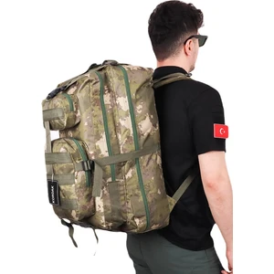65 Lt Kamp Arazi Sırt Çantası - Aksesuar Fonksiyonlu Outdoor Çanta