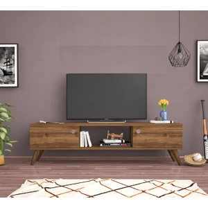 Wood Ceviz 160 cm  Tv Ünitesi