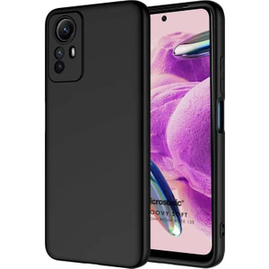 Xiaomi Redmi Note 12S Kılıf Groovy Soft Siyah