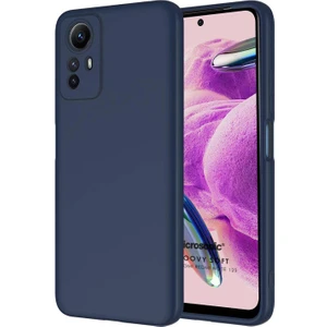 Xiaomi Redmi Note 12S Kılıf Groovy Soft Lacivert