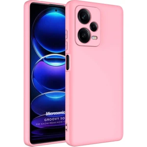 Xiaomi Redmi Note 12 Pro+ 5g Kılıf Groovy Soft Pembe