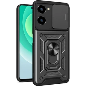 Vivo Y36 Kılıf Impact Resistant Siyah