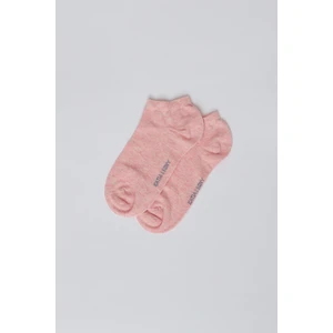 Katia & Bony Kadın Pamuklu Patik Çorap Pembe Melanj
