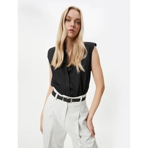 Kolsuz Gömlek Düğmeli Vatkalı Klasik Yaka