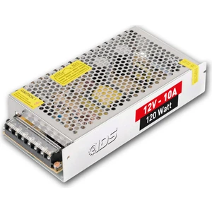 Ids - 12V 10A Metal Kasa Adaptör - Profesyonel Tam Yük
