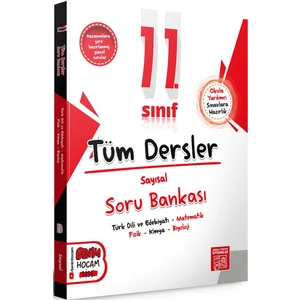 Benim Hocam Yayınları 2024 11. Sınıf Sayısal Tüm Dersler Soru Bankası