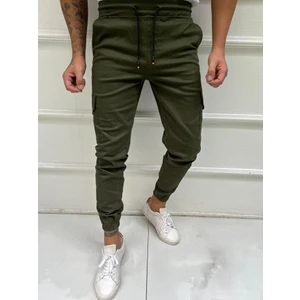 Erkek Slimfit Kesim Kargo Pantolon