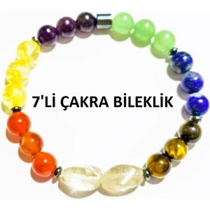 Mirad Doğal Taş 7 Çakra Doğal Taş Bileklik