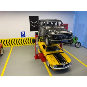 FMK HOBBY 1:24 Ölçek Hareketli Lift (Kırmızı)
