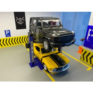 FMK HOBBY 1:24 Ölçek Hareketli Lift (Lacivert)
