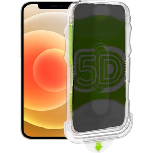 Apple iPhone 12 Ekran Koruyucu Privacy Hayalet Tam Kaplayan Temperli Cam
