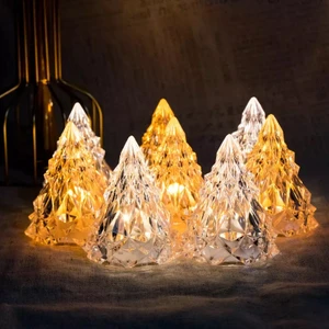 Kuzey Oyuncak Vıp Gün Işığı LED Işıklı Çam Ağacı Mini Çam Ağacı Işıklı Yılbaşı Ağacı Warm Light LED Noel Tree