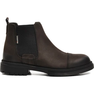 240006 Hakiki Nubuk Deri Termo Kışlık Kaydırmaz Taban Erkekk Bot