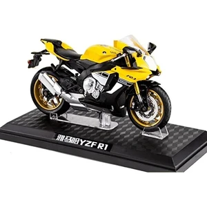 1:12 Yamaha Yzf-R1 Simülasyon Alaşımlı Motosiklet Modeli (Yurt Dışından)