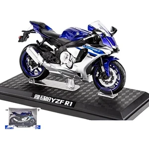 1:12 Yamaha Yzf-R1 Simülasyon Alaşımlı Motosiklet Modeli (Yurt Dışından)