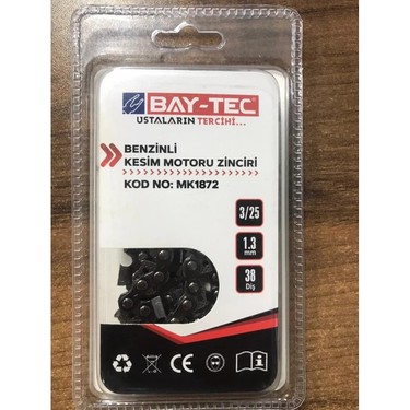 Bay-Tec Benzinli Kesim Motoru Zinciri 38 Diş Fiyatı