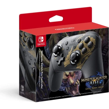 Nintendo Switch Pro Controller Monster Hunter Rise
