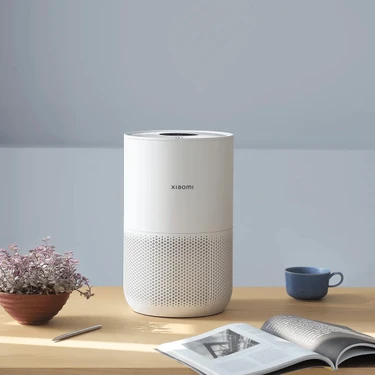 Xıaomı Smart Air Purifier 4 Compact Akıllı Hava Temizleyici Beyaz, Yüksek Verimli Filtre, Çift